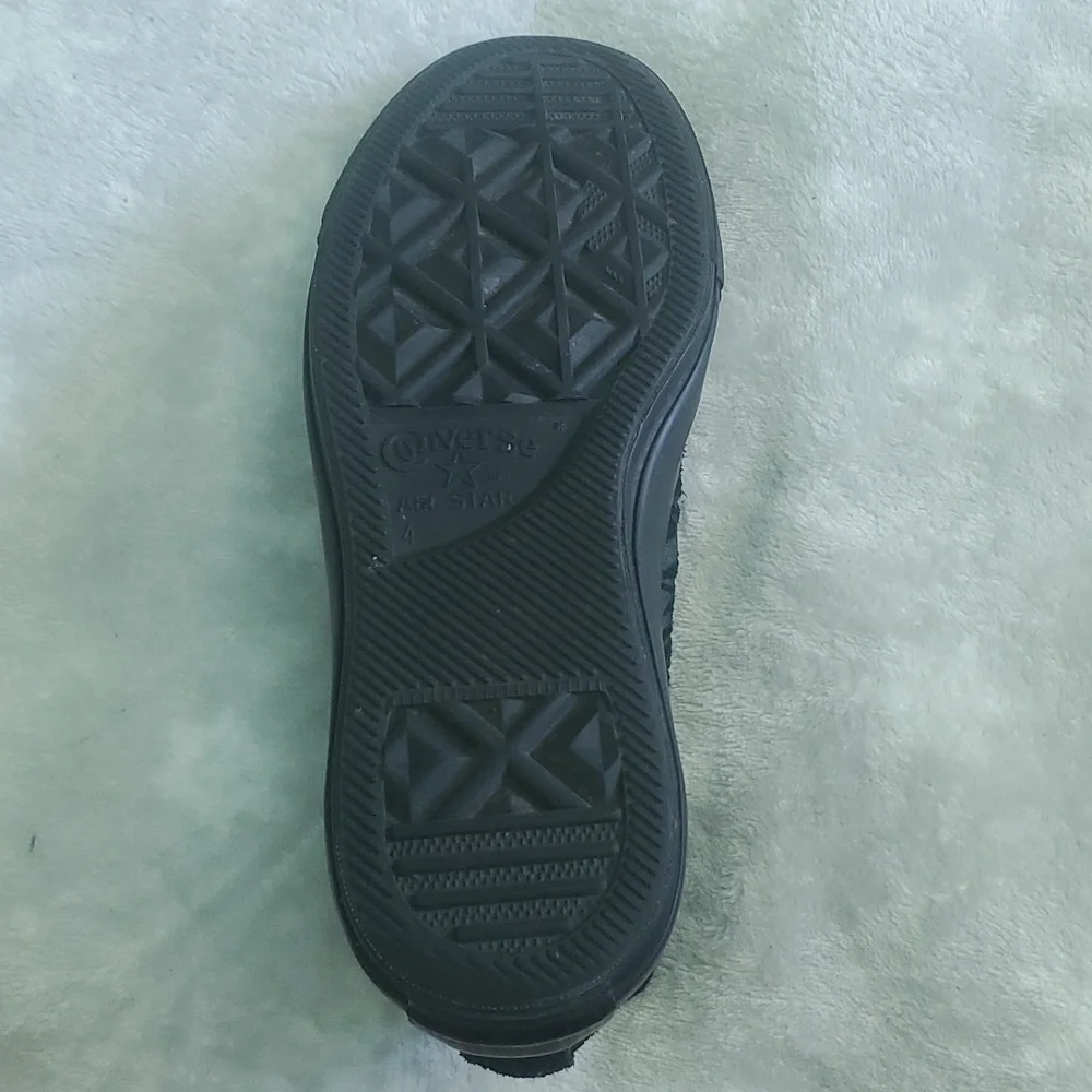 Velvet Converse All Star Chuck Taylor high tops - Picture 4 of 4